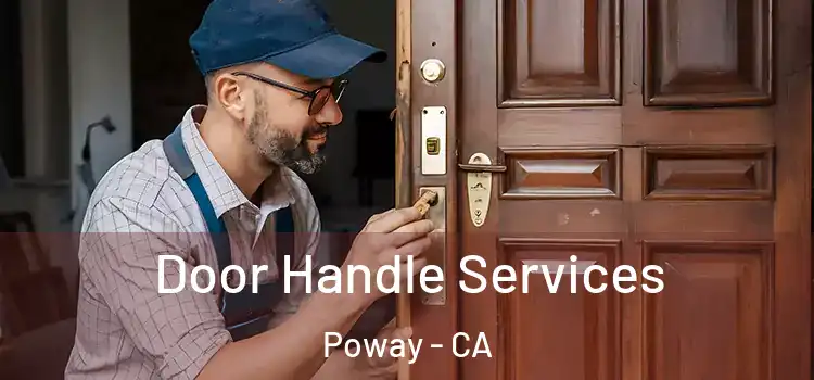 Door Handle Services Poway - CA