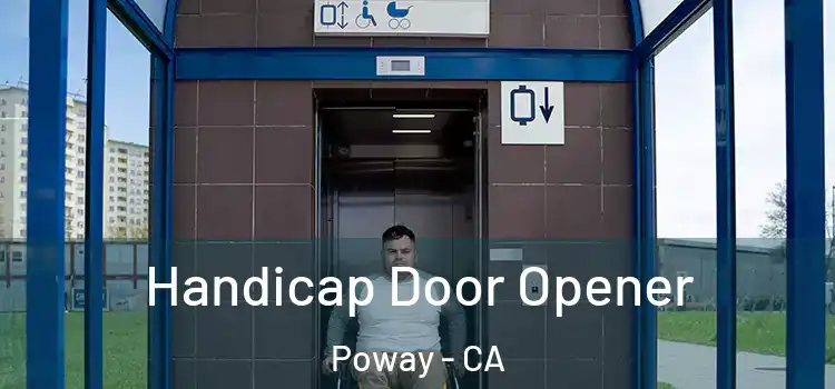 Handicap Door Opener Poway - CA